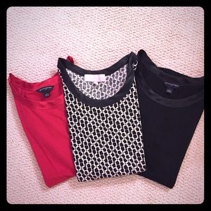 EUC 3 BR soft luxe tees